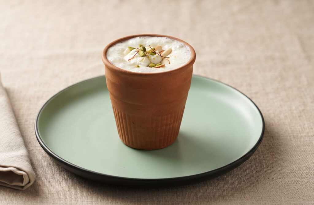 Amritsari Kulhaad Lassi at Desi Chef
