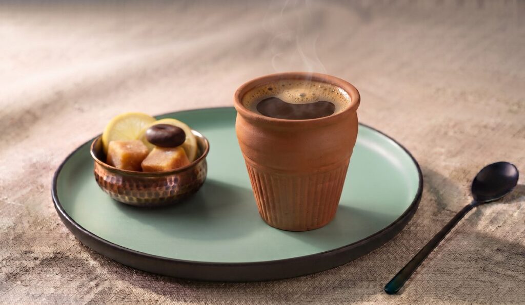 Black Coffee – Bold, smooth coffee with no milk added. (Pure Veg, Juices, Teas & More) | Desi Chef Restaurant, Bengaluru