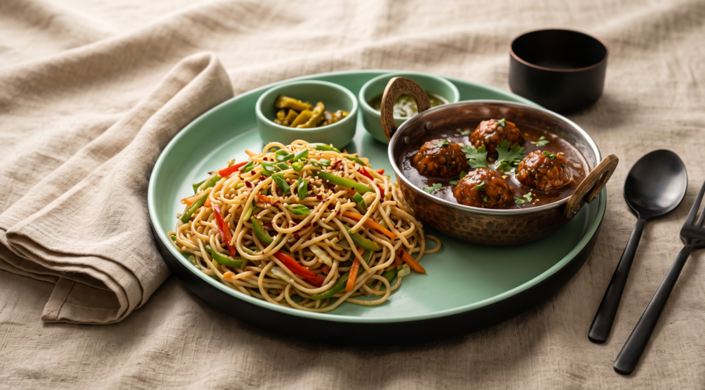 Hakka Hit at Desi Chef